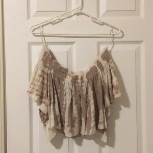 Boho Me Off The Shoulder Tie Dye Top